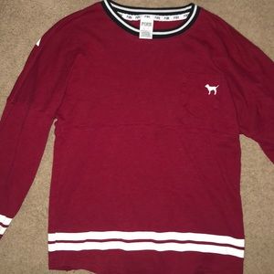 long sleeve PINK shirt